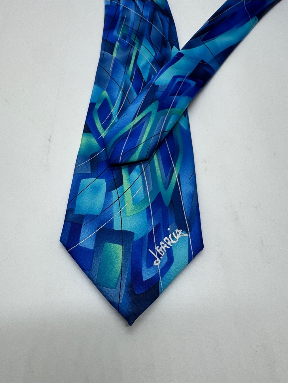 J. Garcia Collector's Edition Silk Tie - Lady With Elaborate Headdress &
Gekko